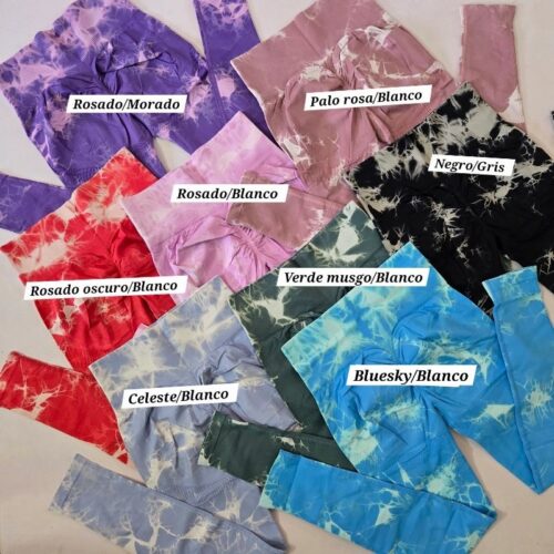 Calza Larga Pushup Tiedye/ Pretina Tradicional