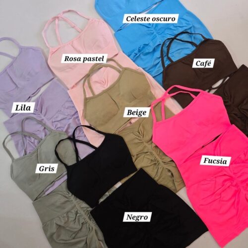 Conjunto Corto / Top Tiritas
