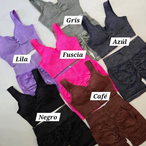 Conjunto Corto Deslavado RIB