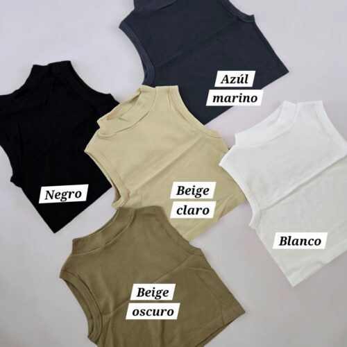 Crop Top / Cuello alto